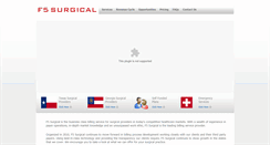 Desktop Screenshot of f5surgical.com